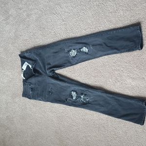 Boy's distress  Ash black jeans